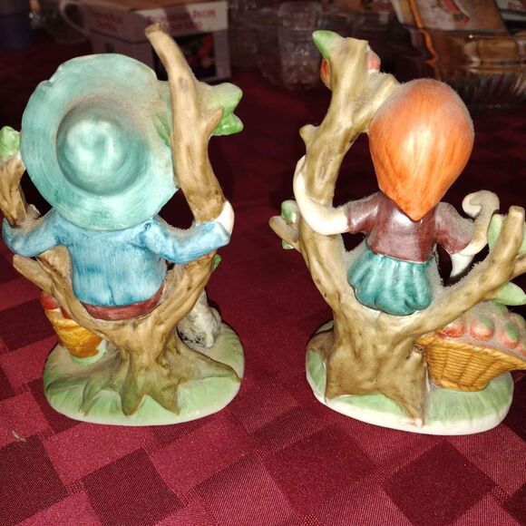 🙂Homco Home Interiors Pair Of Boy And Girl Figurines - Picture 6 of 7